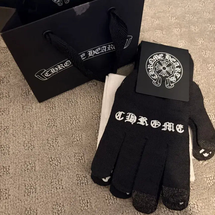 [BUNJANG] Chrome Hearts Checkmate Gloves M / 크롬하츠)체크메이트 장갑M(미시착,새상품)