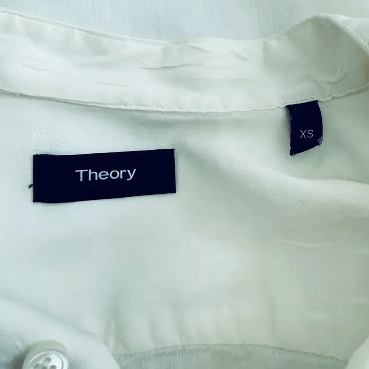 [BUNJANG] Theory Band Collar Casual Shirt White / Theory 밴드칼라 캐쥬얼 셔츠 화이트