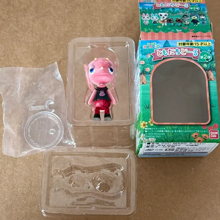 [BUNJANG] Bandai Animal Crossing Tomodachi Doll Series 1 Leon Figure / 반다이 모여봐요 동물의 숲 토모다치돌 1탄 레온