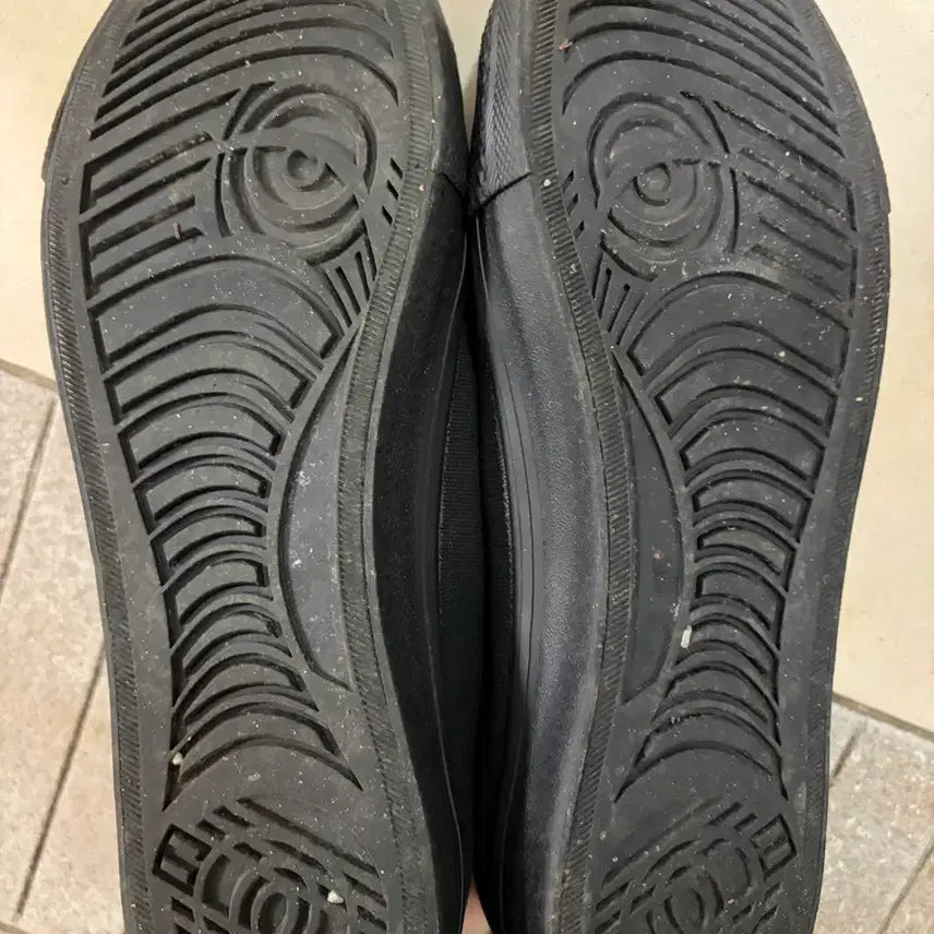 [BUNJANG] MUJI Mujipursel All Black Sneakers / 무인양품 무지 퍼셀 올 블랙 265 사이즈 판매합니다.