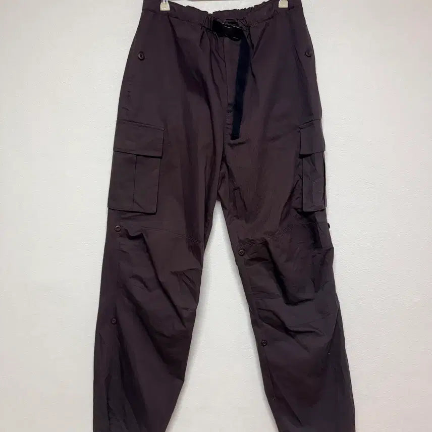 [BUNJANG] Raucohouse Banding Belted Cargo Pants F / 라우코하우스 밴딩 벨티드 카고팬츠 F