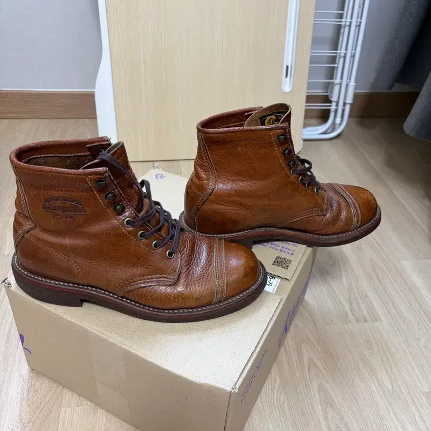[BUNJANG] Chippewa Homestead 250 Size Boots / 치페와 홈스테드 250사이즈