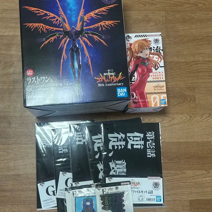 [BUNJANG] Evangelion 30th Anniversary Kuji Ra-One Asuka Figure Bundle Set / 일괄) 에반게리온 30주년 쿠지 라원, D상