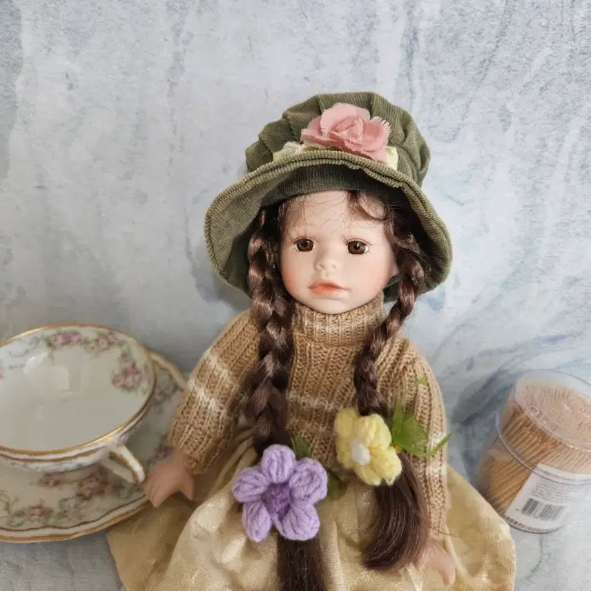 [BUNJANG] Vintage Porcelain Doll / 빈티지 인형, 포세린 인형, 비스크 돌, 돌 인형