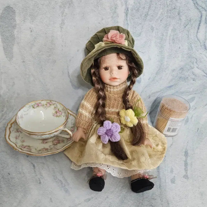 [BUNJANG] Vintage Porcelain Doll / 빈티지 인형, 포세린 인형, 비스크 돌, 돌 인형