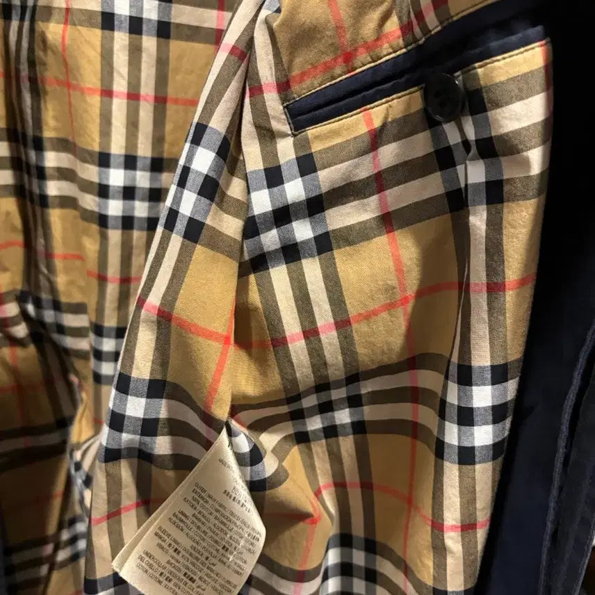[BUNJANG] Burberry Camden Car Coat Navy / [48] 버버리 캠든 카코트 네이비