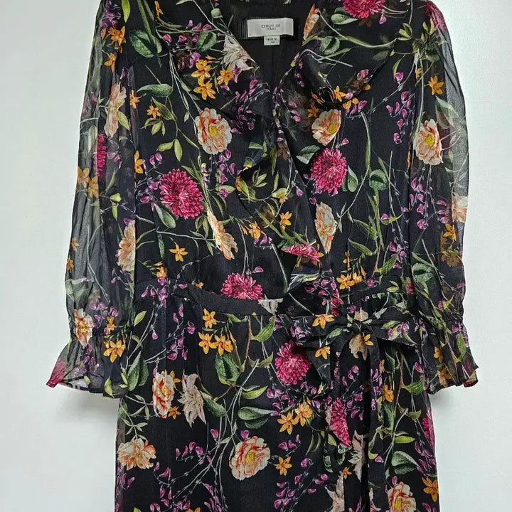 [BUNJANG] Cerruti Floral Print Long Dress / (새제품) 세루티(CERRUTI) 원피스 (66)