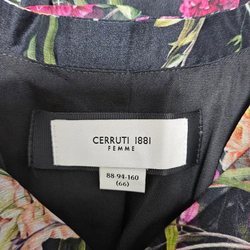 [BUNJANG] Cerruti Floral Print Long Dress / (새제품) 세루티(CERRUTI) 원피스 (66)