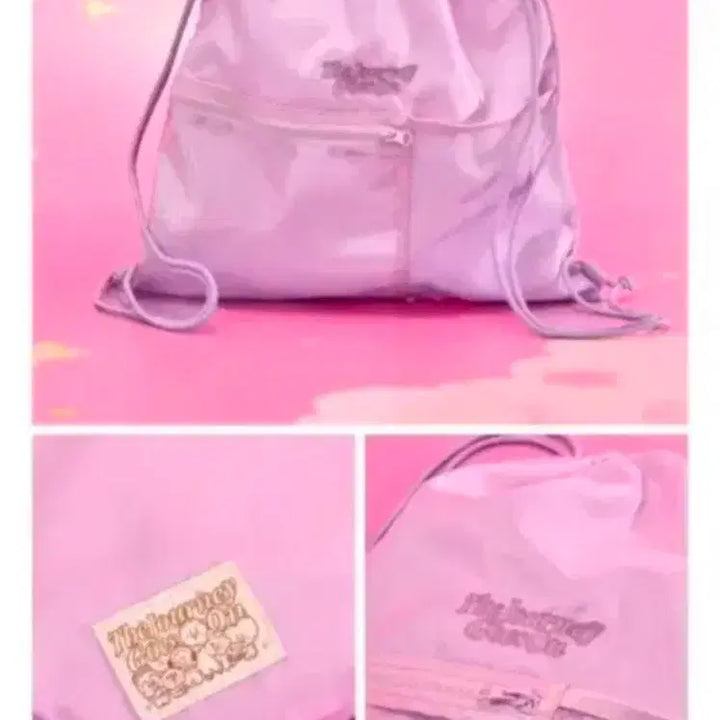 [SOLD OUT] BT21 더 저니  투명포켓 스트링백
