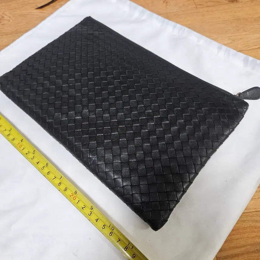 [BUNJANG] Bottega Veneta Black Unisex Clutch Bag / 보테가 베네타 블랙 남. 여. 클러치백 정품입니다