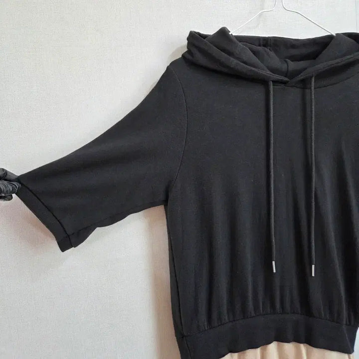 [BUNJANG] F JJ1026 Layered Short Sleeve Hooded Dress / 여성 후드 반팔 레이어드 원피스  F JJ1026