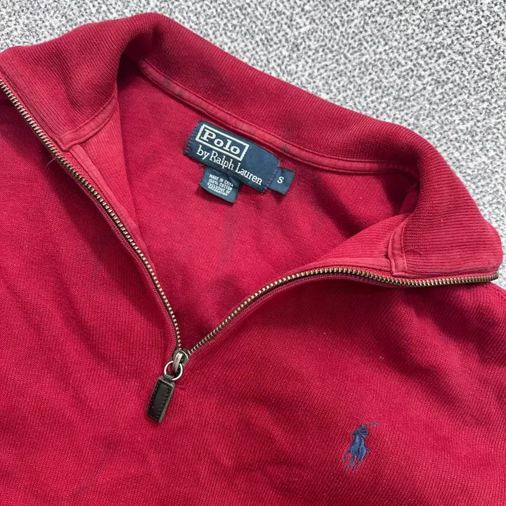 [BUNJANG] Polo Ralph Lauren Half-Zip Knit Sweater / 폴로 랄프로렌(Polo Ralph Lauren) 반집업 니트