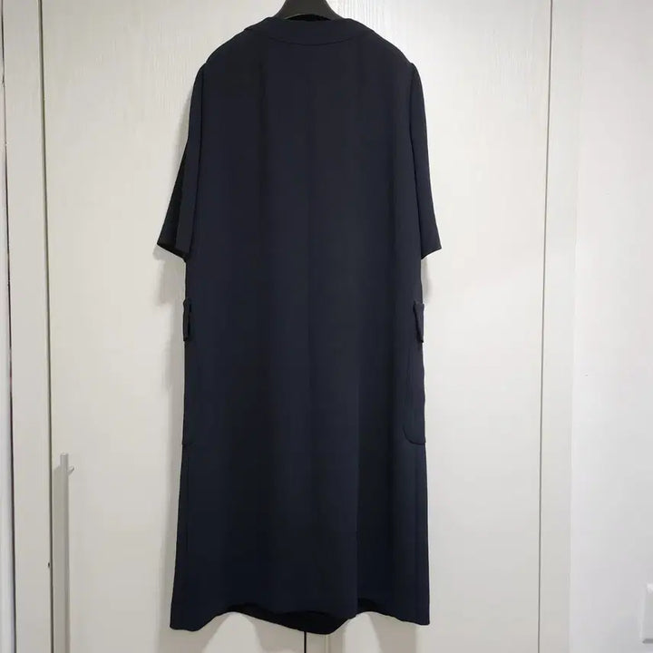 [BUNJANG] Andy &amp; Deb Navy Short Sleeve Midi Dress / 앤디앤뎁 네이비 반팔 원피스