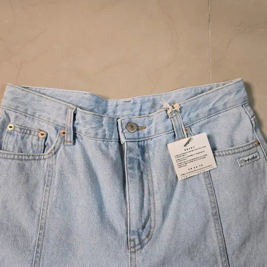 [SOLD OUT] 룸패커 와이드 데님 팬츠 연청 M