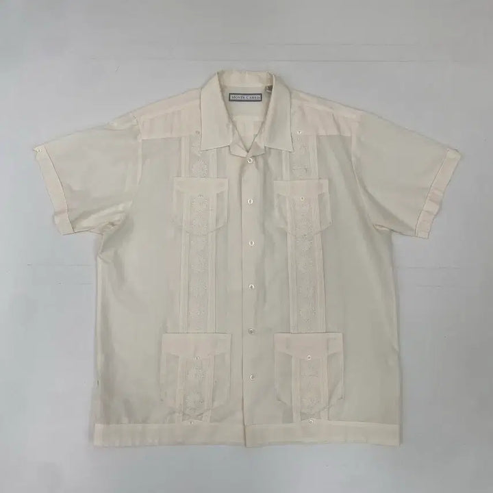 [BUNJANG] Guayabera Shirt XL-2XL / 구아야베라 셔츠 xl-2xl