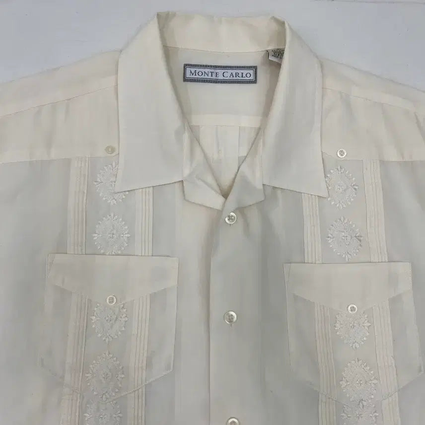 [BUNJANG] Guayabera Shirt XL-2XL / 구아야베라 셔츠 xl-2xl