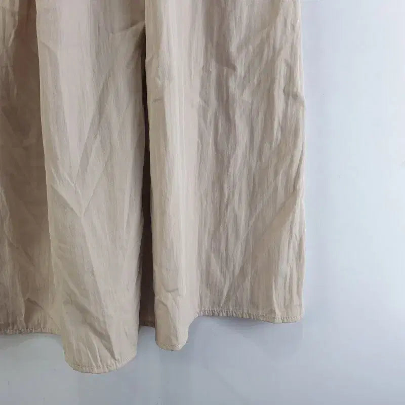 [BUNJANG] FREE Beige Long Skirt / 여FREE 롱스커트 베이지 M6392