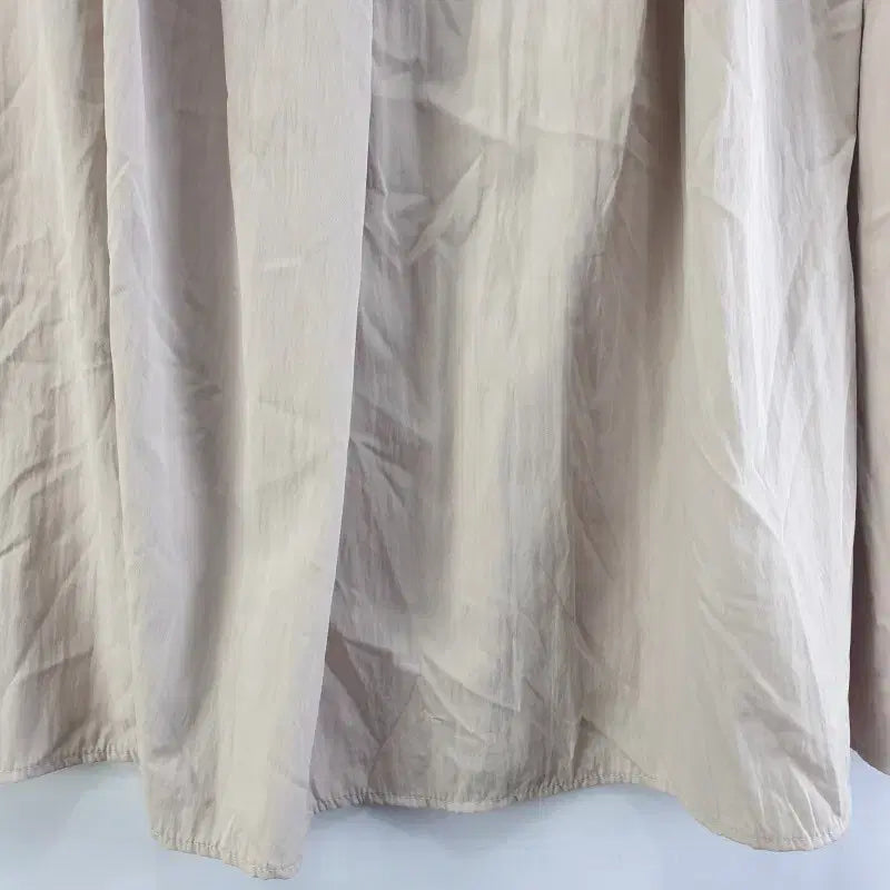 [BUNJANG] FREE Beige Long Skirt / 여FREE 롱스커트 베이지 M6392