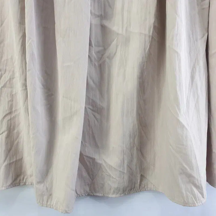[BUNJANG] FREE Beige Long Skirt / 여FREE 롱스커트 베이지 M6392