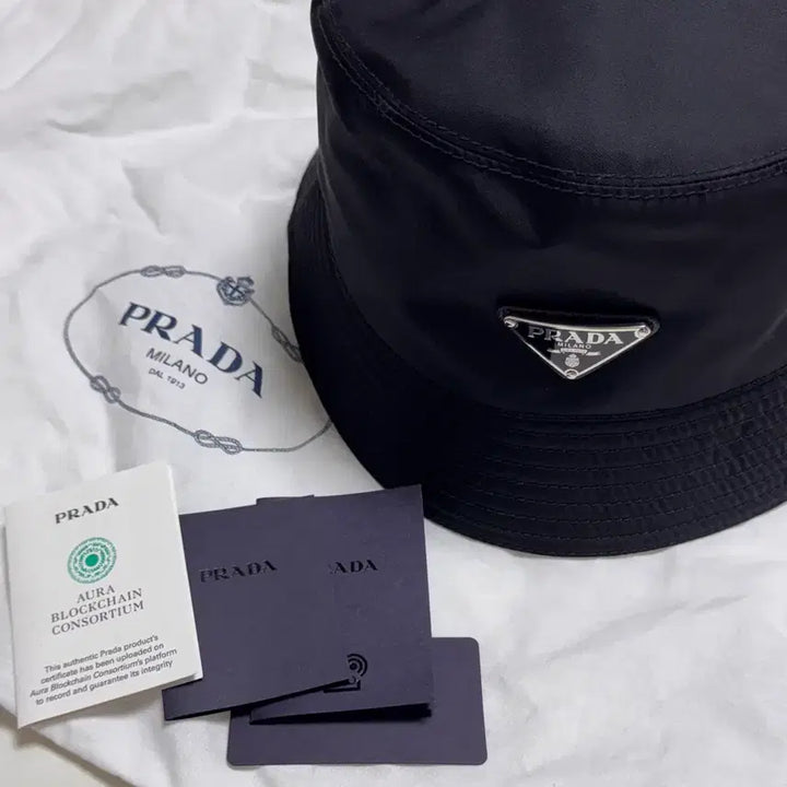 [BUNJANG] Prada Re-Nylon Bucket Hat - L Size / 프라다 정품 리나일론 버킷햇L