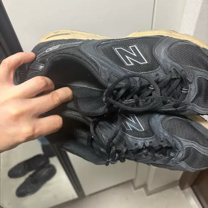 [BUNJANG] New Balance 530 Vintage Black Shoes / 뉴발란스 530 빈티지 블랙 검