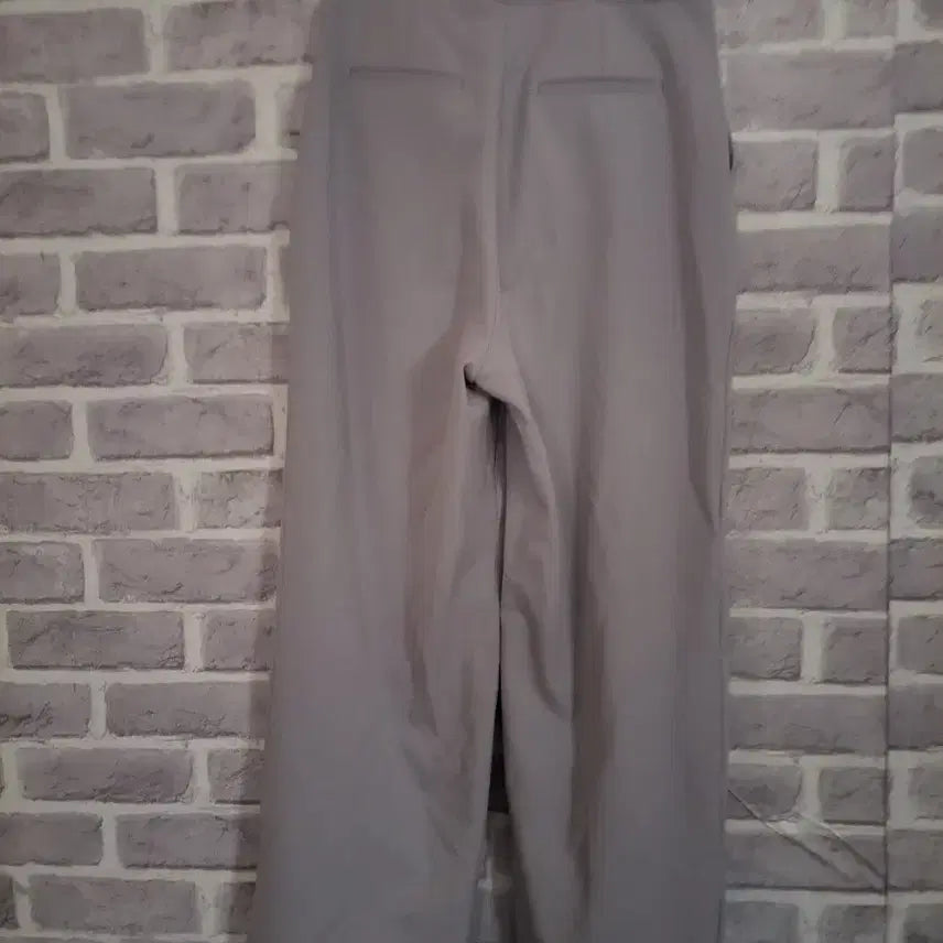 [BUNJANG] Flymodel Gray Wide Slacks Pants / 플라이모델 그레이 와이드 슬랙스 팬츠S/알뜰한여우