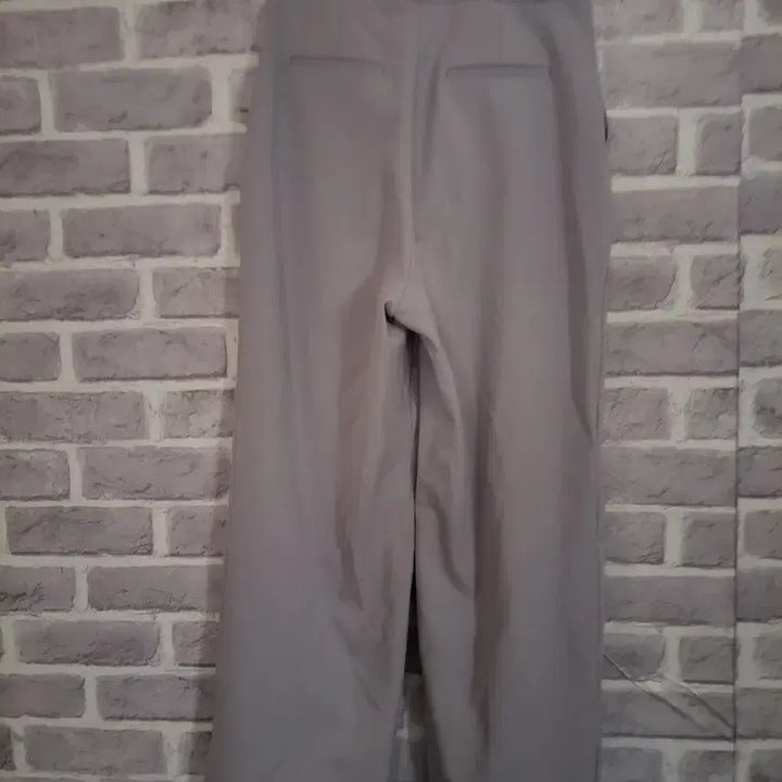 [BUNJANG] Flymodel Gray Wide Slacks Pants / 플라이모델 그레이 와이드 슬랙스 팬츠S/알뜰한여우