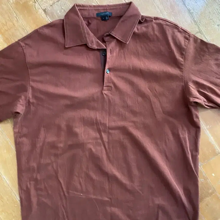 [BUNJANG] Jill Stuart New York Khaki Polo Shirt / 질스튜어트 뉴욕 카키색 카라티 M (105)