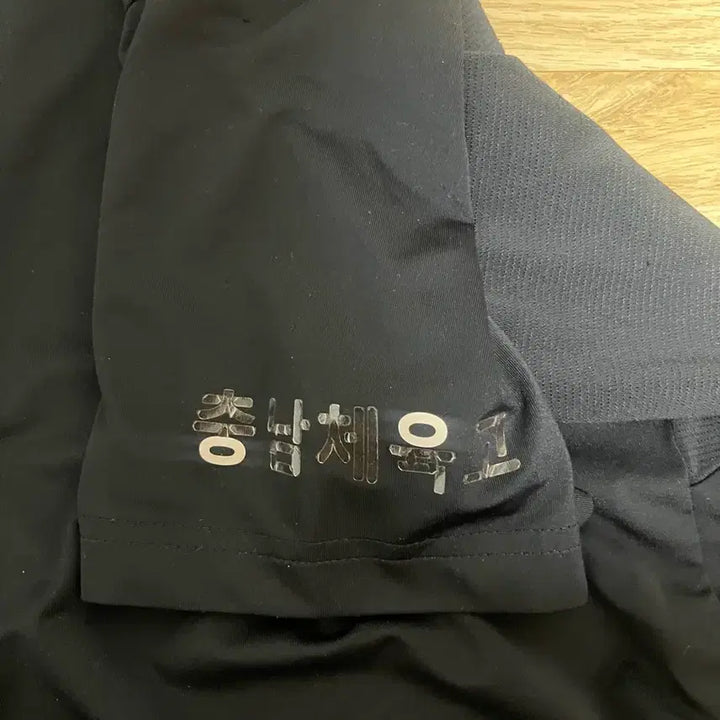 [BUNJANG] Chungnam Physical Education High School Black T-shirt / 충남체고 반팔