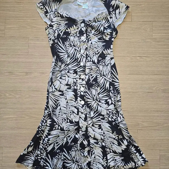 [BUNJANG] MaxMara Hawaiian Print Midi Dress / MaxMara 막스마라 하와인안 원피스 34