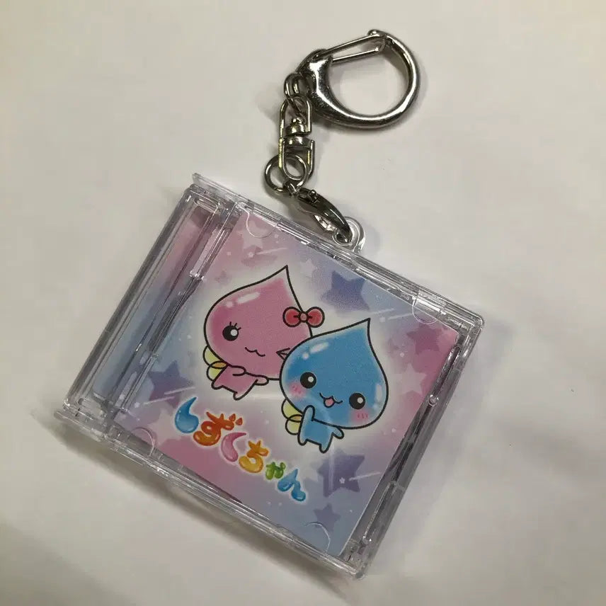 [BUNJANG] Shizukuchan Random CD Keyring &amp; Mini Memo Pad / 시즈쿠짱 랜덤 CD키링 키홀더 미니 메모지