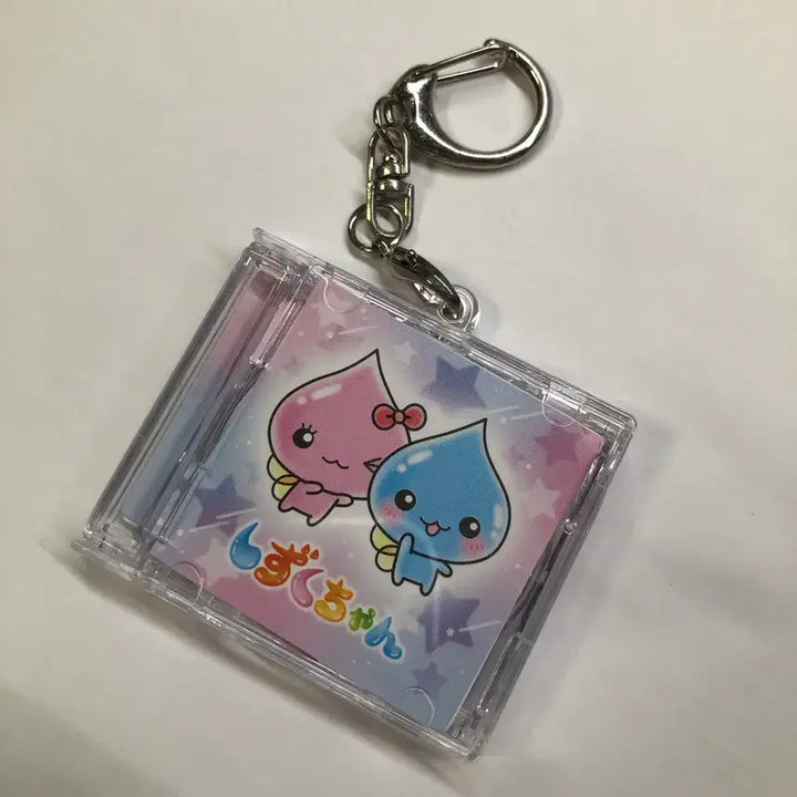 [BUNJANG] Shizukuchan Random CD Keyring &amp; Mini Memo Pad / 시즈쿠짱 랜덤 CD키링 키홀더 미니 메모지