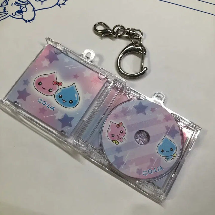 [BUNJANG] Shizukuchan Random CD Keyring &amp; Mini Memo Pad / 시즈쿠짱 랜덤 CD키링 키홀더 미니 메모지