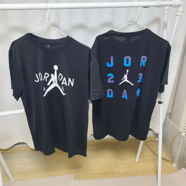 [BUNJANG] Jordan Unisex Functional Black T-shirt / 조던반팔 티셔츠 남녀공용기능성새거에요새옷