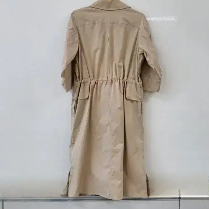 [BUNJANG] Max Studio Belted Trench Coat Dress (S) / Max studio 벨티드 집업 트렌치 코트 원피스 (S)