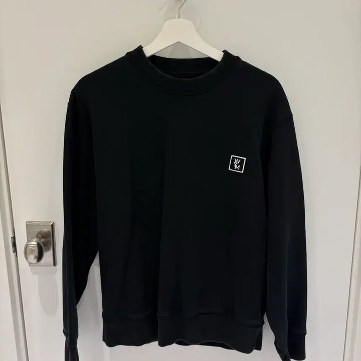 [BUNJANG] Wooyoungmi Black Sweatshirt / 우영미 맨투맨