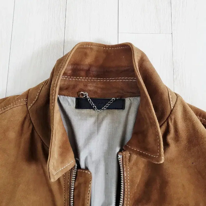[SOLD OUT] 자라브라운 스웨이드 남성 자켓105