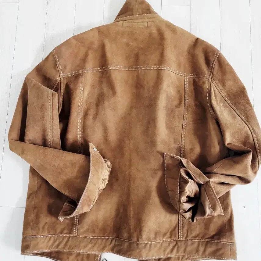 [SOLD OUT] 자라브라운 스웨이드 남성 자켓105