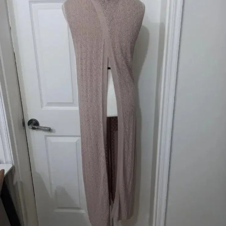 [BUNJANG] Layered Long Knit Top / 뒷트임 레이어드 롱니트
