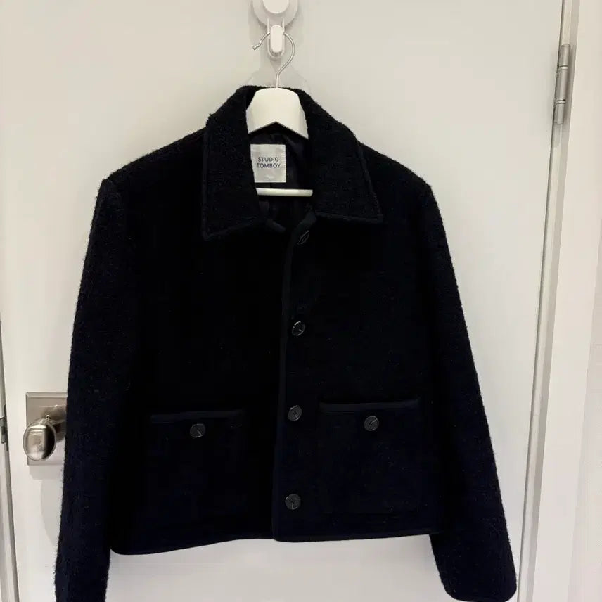 [BUNJANG] Studio Tomboy Boucle Jacket / 스튜디오 톰보이 부클 자켓