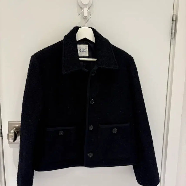 [BUNJANG] Studio Tomboy Boucle Jacket / 스튜디오 톰보이 부클 자켓