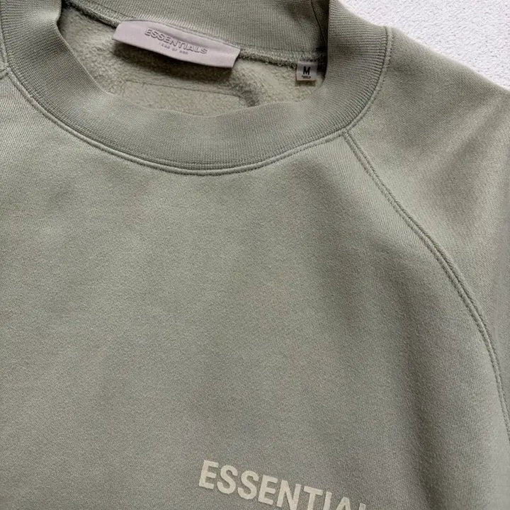 [BUNJANG] Fear of God Essentials Crewneck Sweatshirt Seafoam 22SS / [M] 피어오브갓 에센셜 크루넥 스웨트셔츠 맨투맨 씨폼 22SS