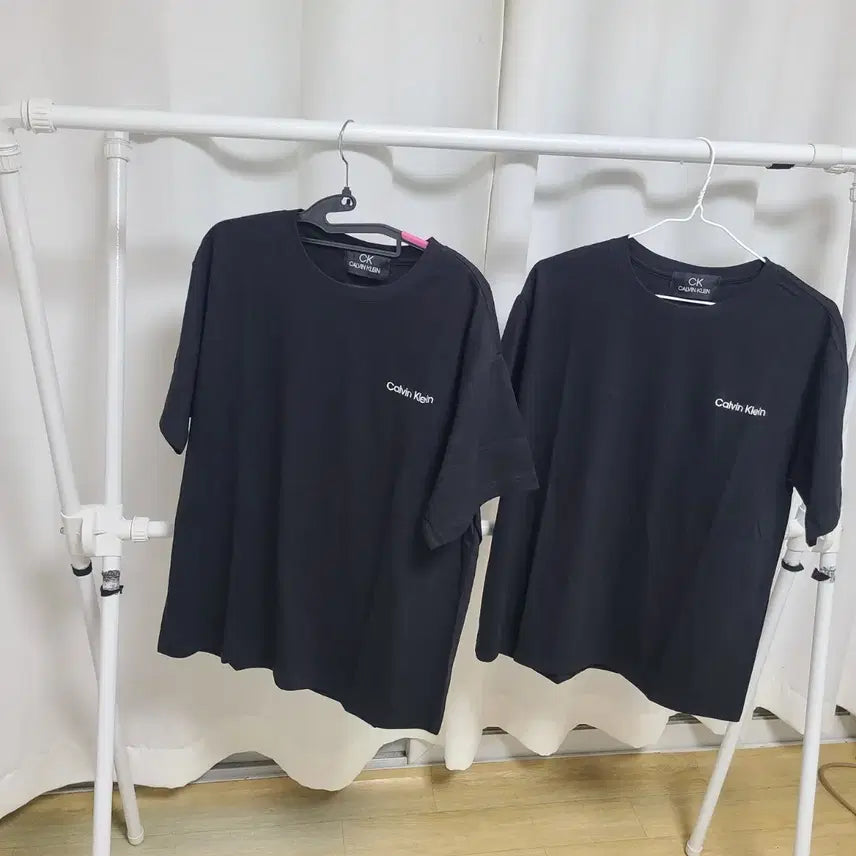[BUNJANG] Calvin Klein Embroidered T-shirt / 캘빈클라인반팔 티셔츠XL남여되요자수새상품