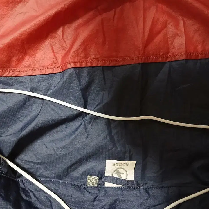 [BUNJANG] Birdland Windbreaker Jacket (Navy/Burgundy) / 버드랜드 바람막이 자켓 네이비/버건디