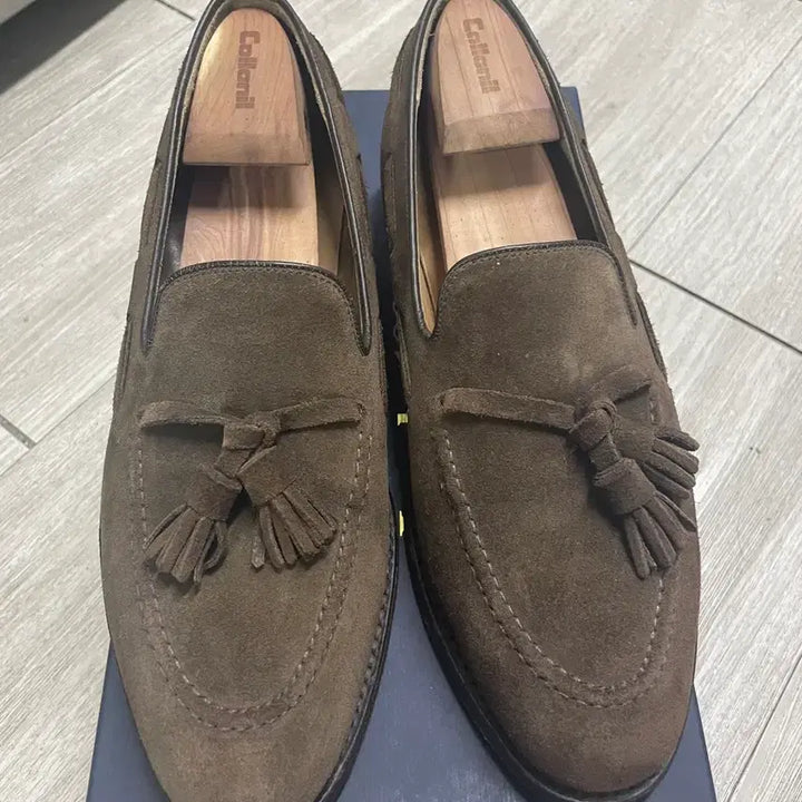 [BUNJANG] Loake Lincoln 6.5 Dark Brown Tassel Loafers / 로크 링컨 6.5 다크 브라운