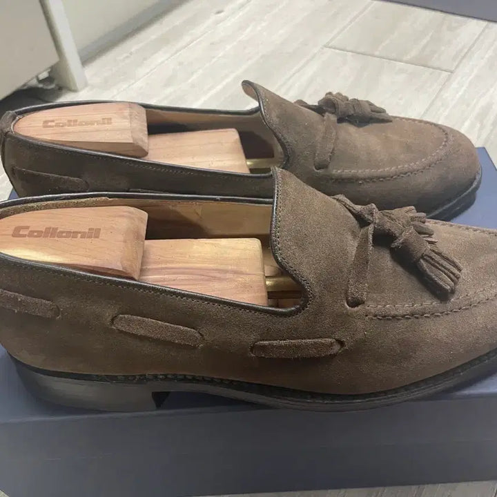 [BUNJANG] Loake Lincoln 6.5 Dark Brown Tassel Loafers / 로크 링컨 6.5 다크 브라운