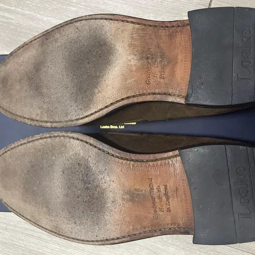 [BUNJANG] Loake Lincoln 6.5 Dark Brown Tassel Loafers / 로크 링컨 6.5 다크 브라운
