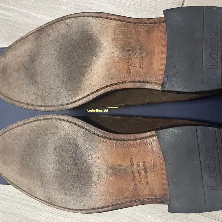 [BUNJANG] Loake Lincoln 6.5 Dark Brown Tassel Loafers / 로크 링컨 6.5 다크 브라운