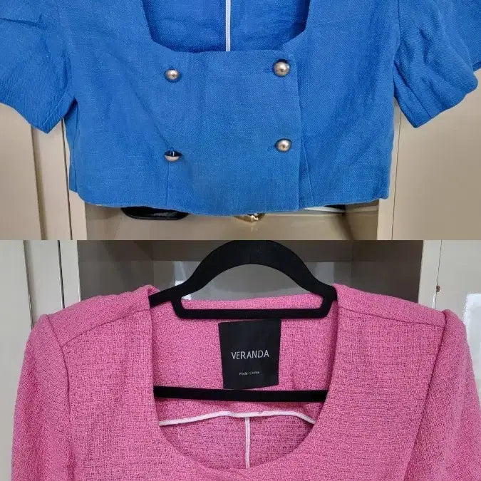 [BUNJANG] J.Fit.MeiMei Bell 201 High-Quality Short Sleeve Jacket / 제이핏.메이메이.벨201~고퀄 자켓