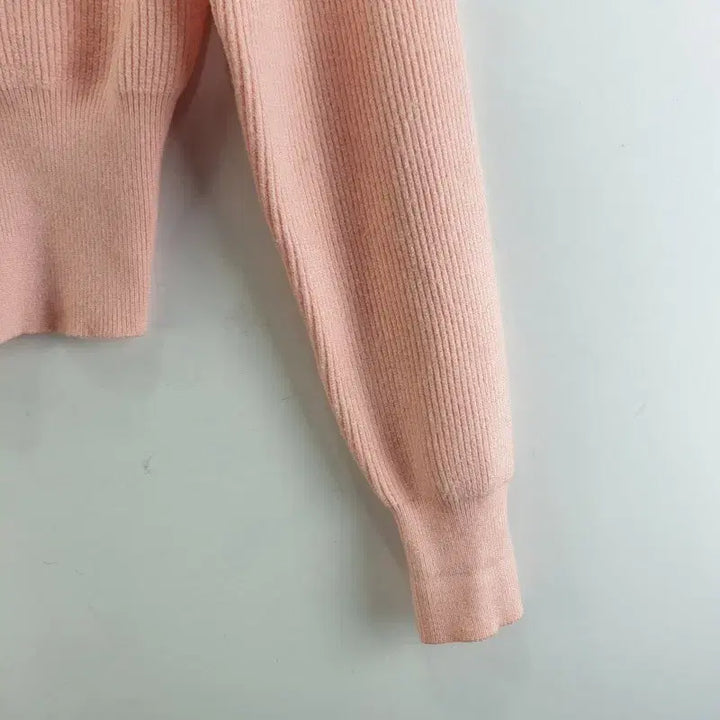 [BUNJANG] FREE Light Pink Cardigan / 여FREE 가디건 라이트 핑크 M6370